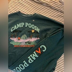 Camp Poosh Sweatshirt and Sweatpants